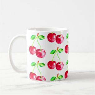 Cherry, Red cherries Coffee Mug