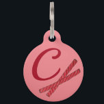 Cherry Red Licorice Whips Liquorice Twist Candy Pet ID Tag<br><div class="desc">Design features an original illustration of a pair of red licorice twist candies. This design is also available on other products. Lots of additional food, candy, and confectionery illustrations are also available from this shop. Don't see what you're looking for? Need help with customization? Contact Rebecca to have something designed...</div>