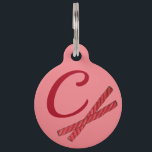 Cherry Red Licorice Whips Liquorice Twist Candy Pet ID Tag<br><div class="desc">Design features an original illustration of a pair of red licorice twist candies. This design is also available on other products. Lots of additional food, candy, and confectionery illustrations are also available from this shop. Don't see what you're looking for? Need help with customization? Contact Rebecca to have something designed...</div>