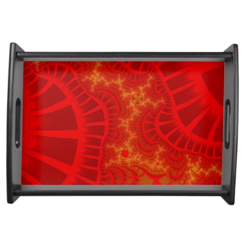 Cherry Red Remix Serving Tray