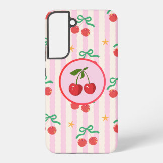 Cherry Ribbon Dreams Phone Case