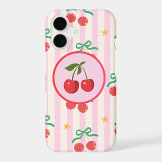 Cherry Ribbon Dreams Phone Case