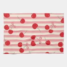 Cherry Ribbon Stripe