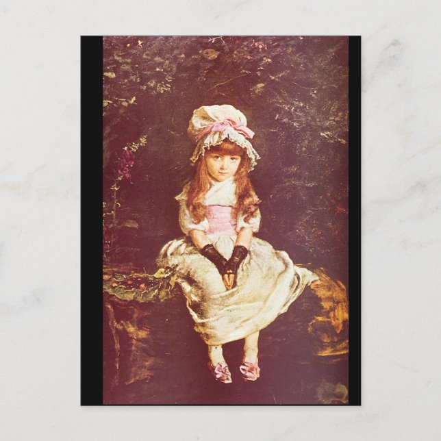 Cherry Ripe', Sir John Everett_Portraits Postcard (Front)