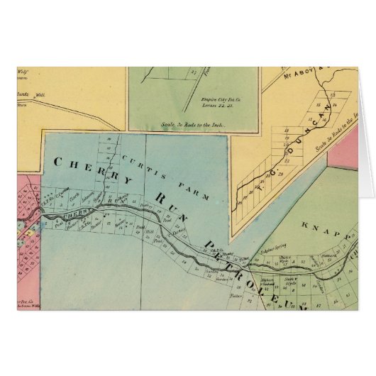 Cherry Run, Plumer Cards (Front Horizontal)