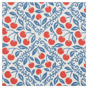 Cherry Rustic Farmhouse French Country Fabric