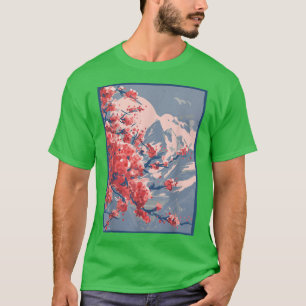 Cherry Sakura blossom anime Japanese manga lover o T-Shirt