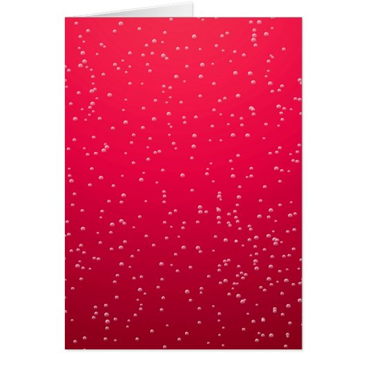Cherry Soda with Tiny Bubbles Background Art Cards (Front)