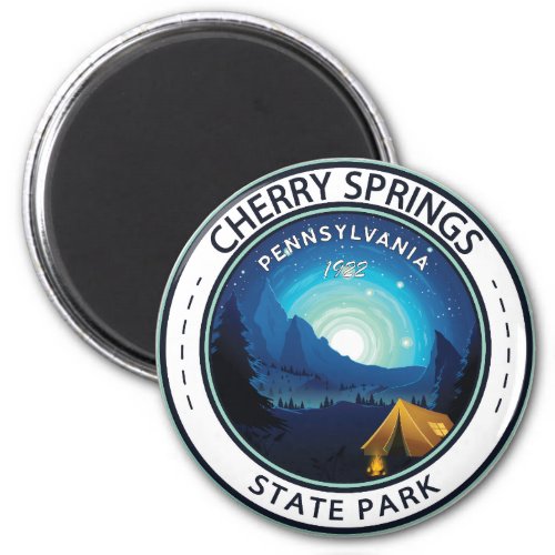 Cherry Springs State Park Pennsylvania Badge Magnet