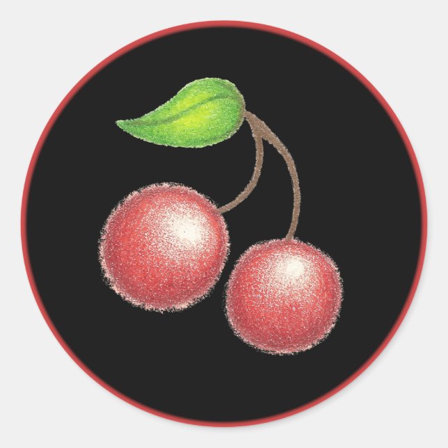 Cherry Sticker (Front)