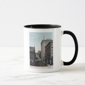 Cherry Street Scene with Alaska Bldg Mug