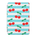 Cherry Stripe Pattern – Retro Fruit Gift &amp; Decor iPad Mini Cover