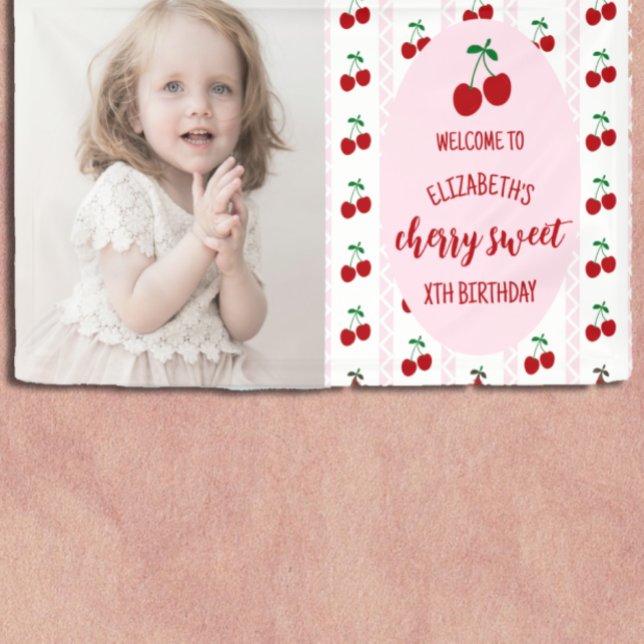 Cherry Sweet Birthday Banner (Creator Uploaded)
