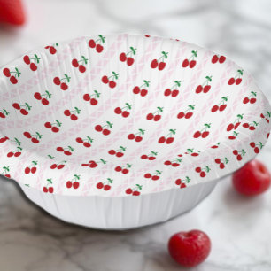 Cherry Sweet Birthday Paper Bowls