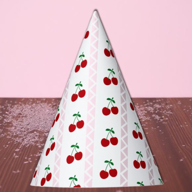 Cherry Sweet Birthday Party Hat (Creator Uploaded)