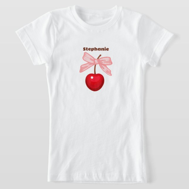 Cherry Sweet Birthday T-Shirt (Laydown)