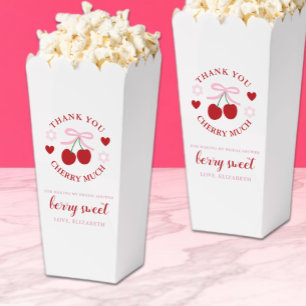Cherry Sweet Bridal Shower Favor Boxes