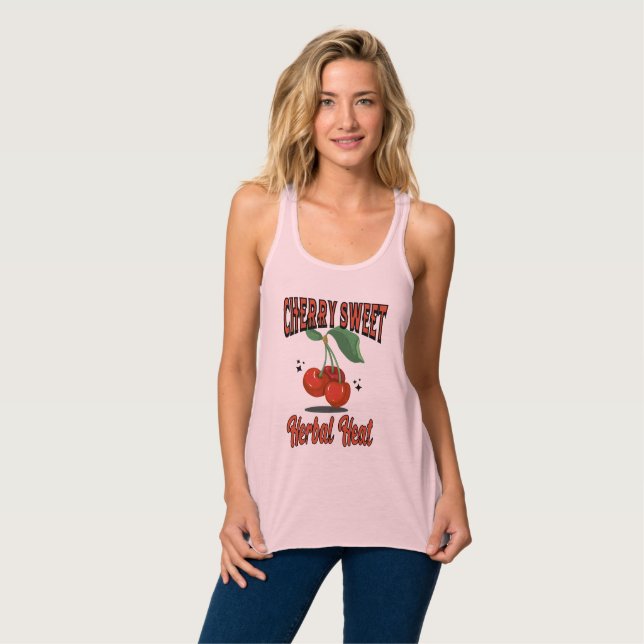Cherry Sweet Tank Top (Front Full)