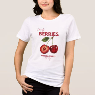 Cherry T-Shirt - Lovely Berries Graphic Tee