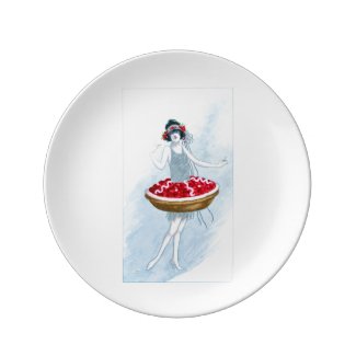 Cherry Tart Plate