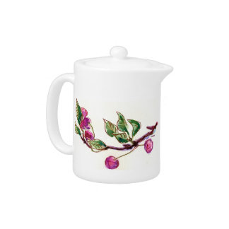 Cherry Teapot by Alexandra Cook