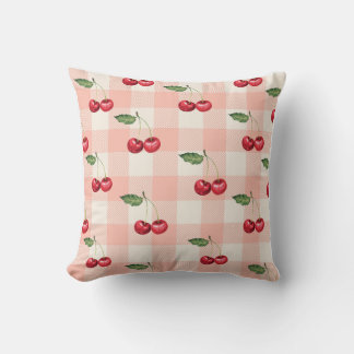 Cherry Throw Pillow