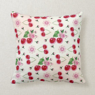 Cherry Throw Pillow
