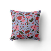 Cherry Throw Pillow