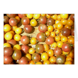 Cherry Tomato Blank Card