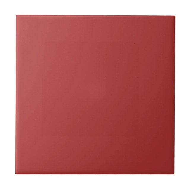 Cherry Tomato Red Square Kitchen and Bathroom Ceramic Tile (Front)
