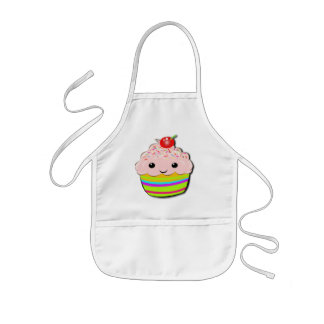 Cherry Top Kids' Apron