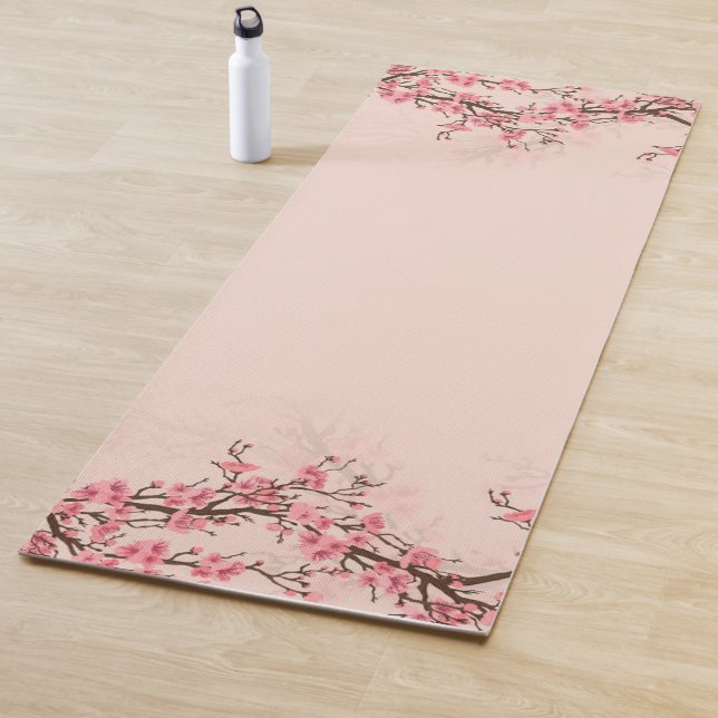 Cherry Tree Blossom - Sakura Branch Yoga Mat (In Situ)
