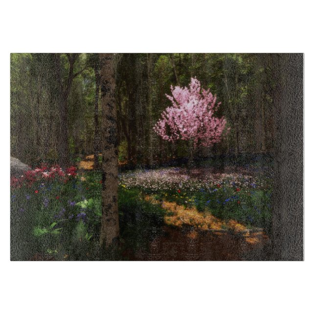 Cherry Tree Concerto Cutting Board (Front)