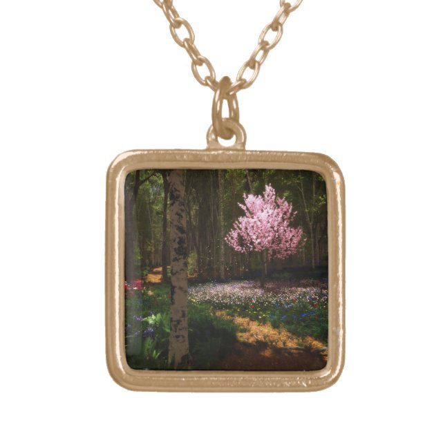 Cherry Tree Concerto Necklace (Front)