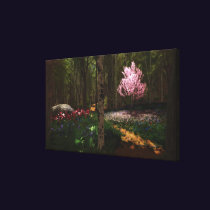 Cherry Tree Concerto Wrapped Canvas