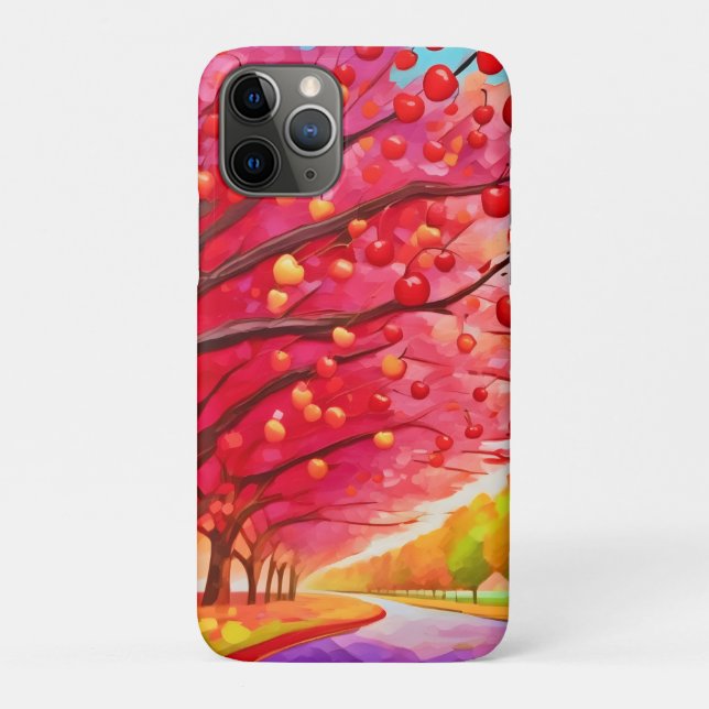Cherry Tree Lane Case-Mate iPhone Case (Back)