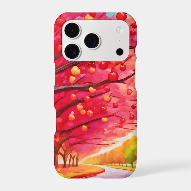 Cherry Tree Lane Iphone Case (Back)