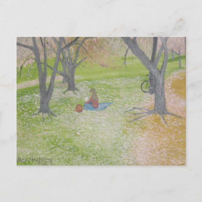 Cherry Trees - The Reader Postcard (Front)