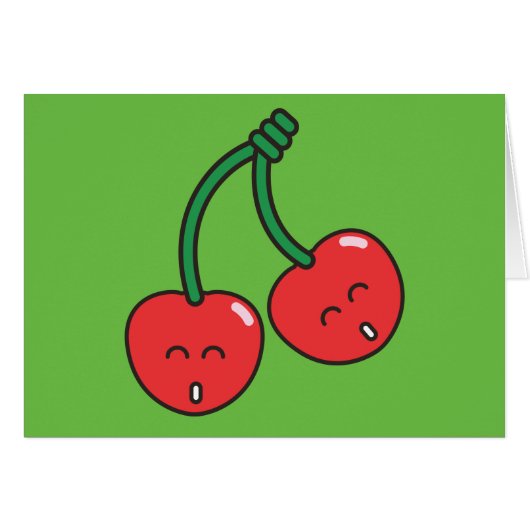 Cherry Twins Cards (Front Horizontal)