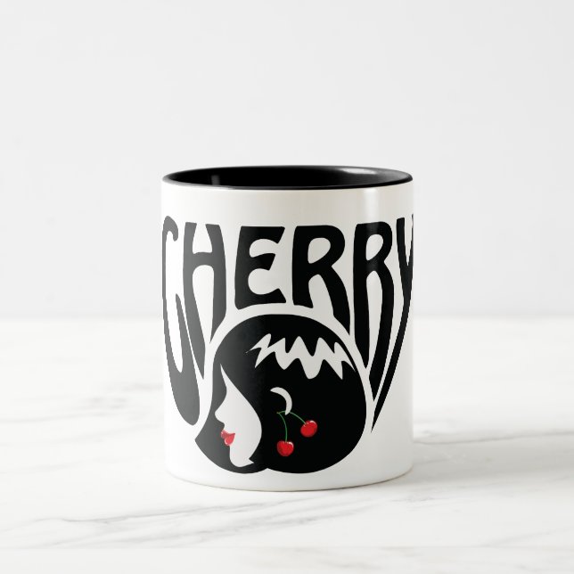 Cherry Two-Tone Coffee Mug (Center)