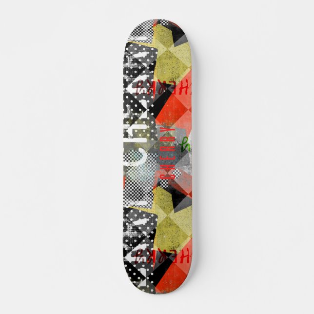Cherry version b aesthetic stunning skateboard (Front)