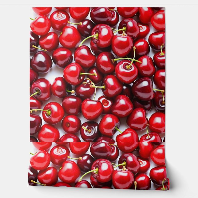 Cherry Wallpaper Wallpaper (Unrolling)