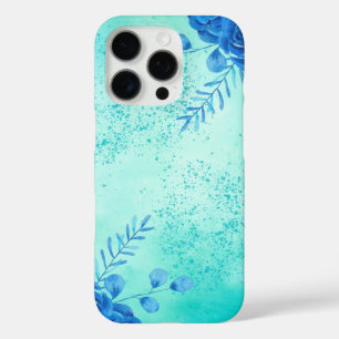 Cherry watercolor flowers iPhone 16 pro case
