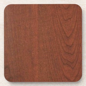 Cherry Wood Finish Buy Blank Blanche Add Text Img Drink Coaster by KOOLSHADES at Zazzle
