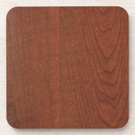 Cherry Wood Finish Buy Blank Blanche Add Text Img Drink Coaster