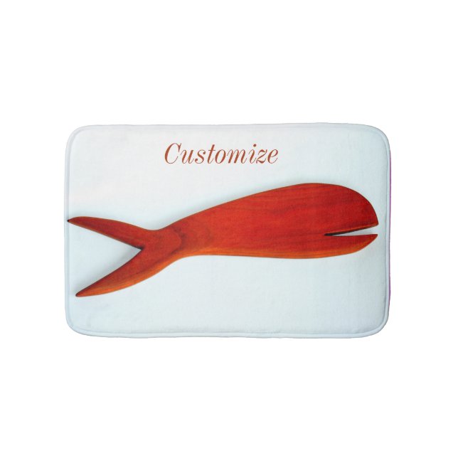 cherry wood fish Thunder_Cove Bath Mat (Front)