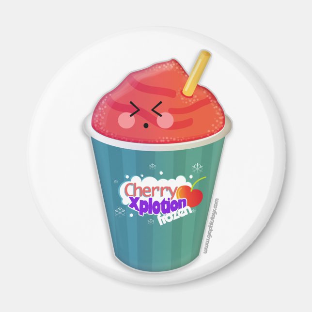 Cherry xplotion frozen magnet (Front)