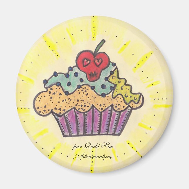 Cherrycupcake Magnet (Front)