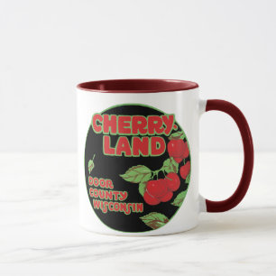 Cherryland Door County Wisconsin Mug