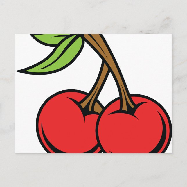 cherrys postcard (Front)